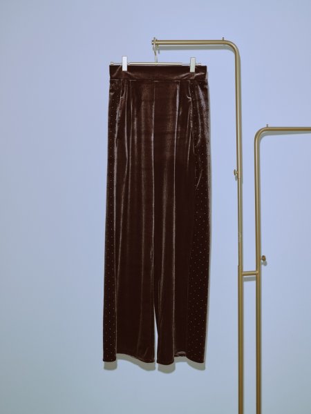 画像1: Velour pants (1)