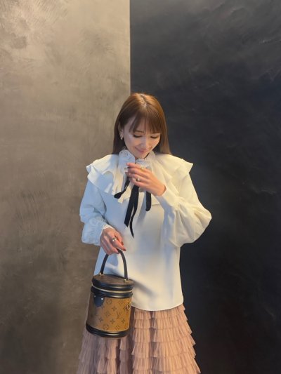 画像3: Frill Big Color Blouse